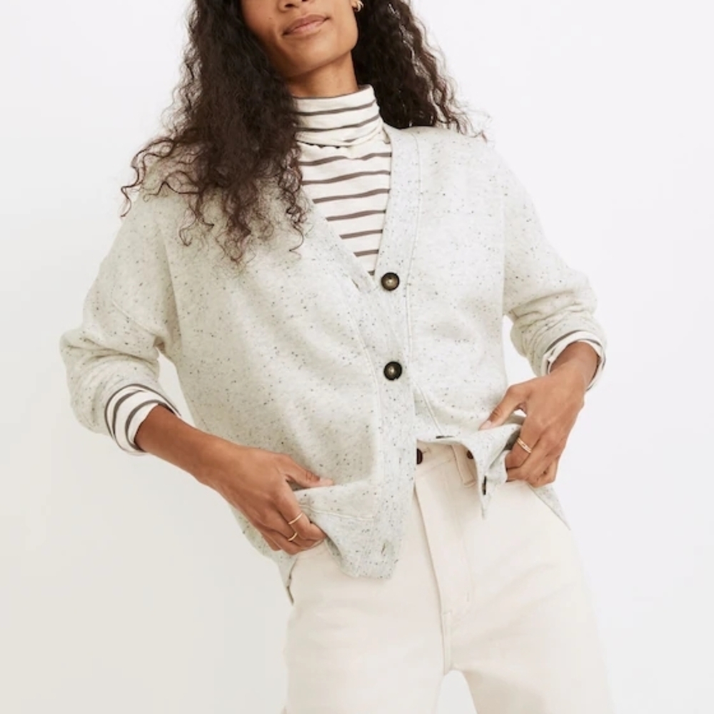 Madewell Speckled Knit‎ Cardigan